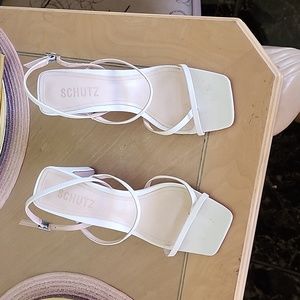 Schutz strappy heels